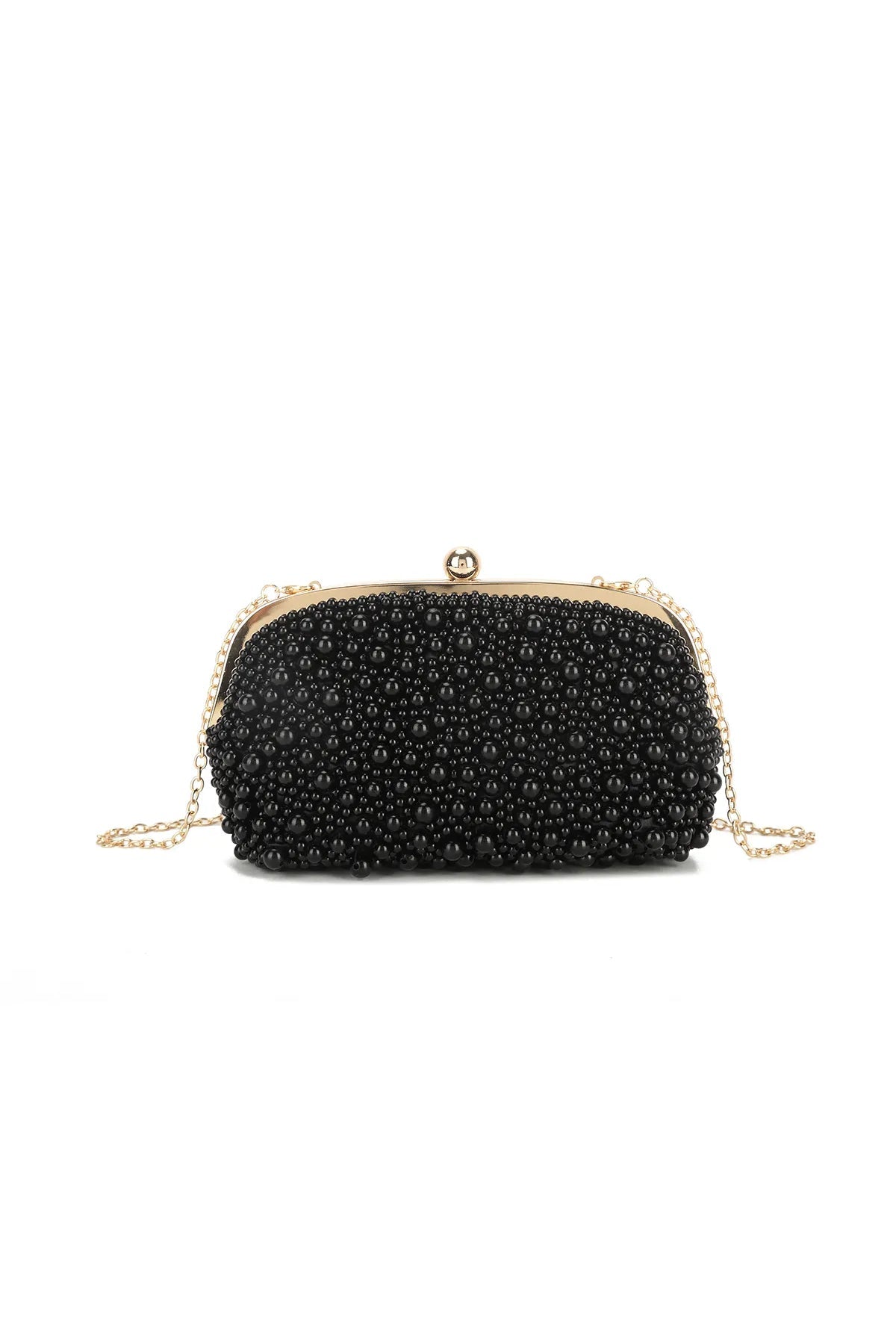 Black Pearl Clutch Bag-0