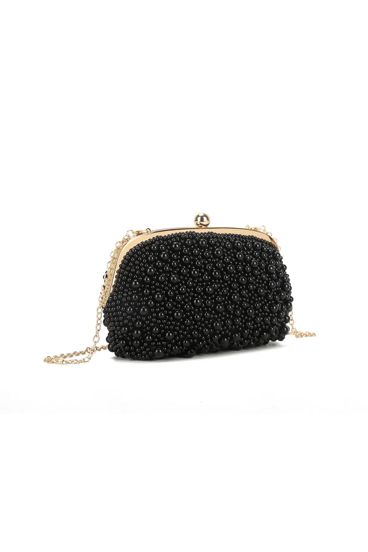 Black Pearl Clutch Bag-1