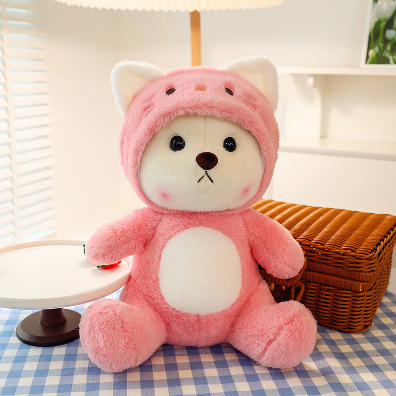 Cute Transforming Bear Plush Pillow Toy-5
