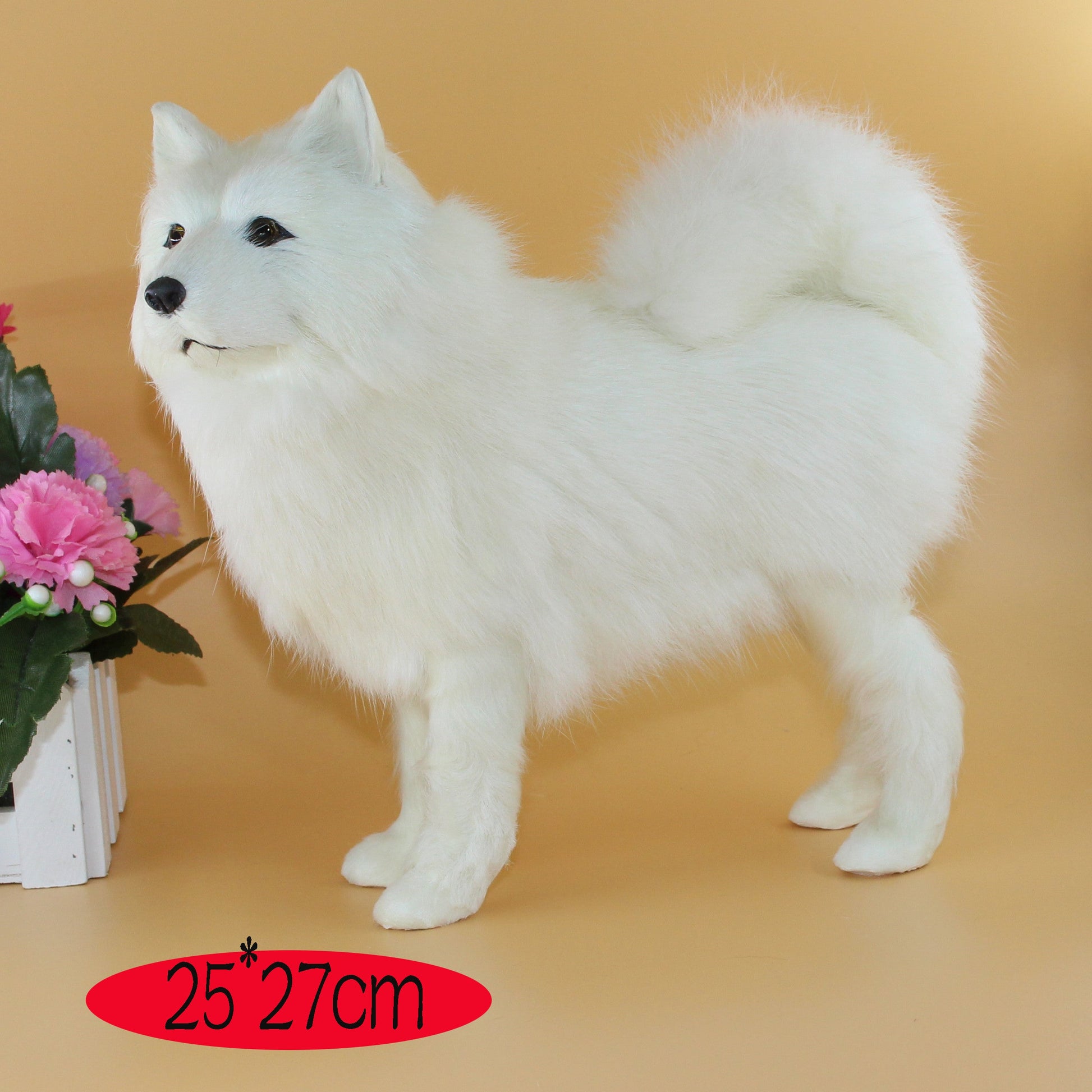 Handmade Samoye Plush Toy-2