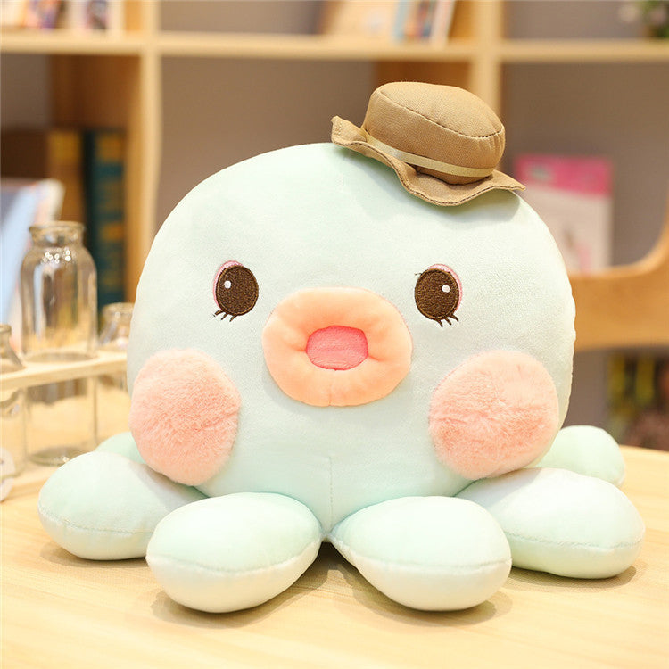 Hooded Octopus Stuffed Animal-5