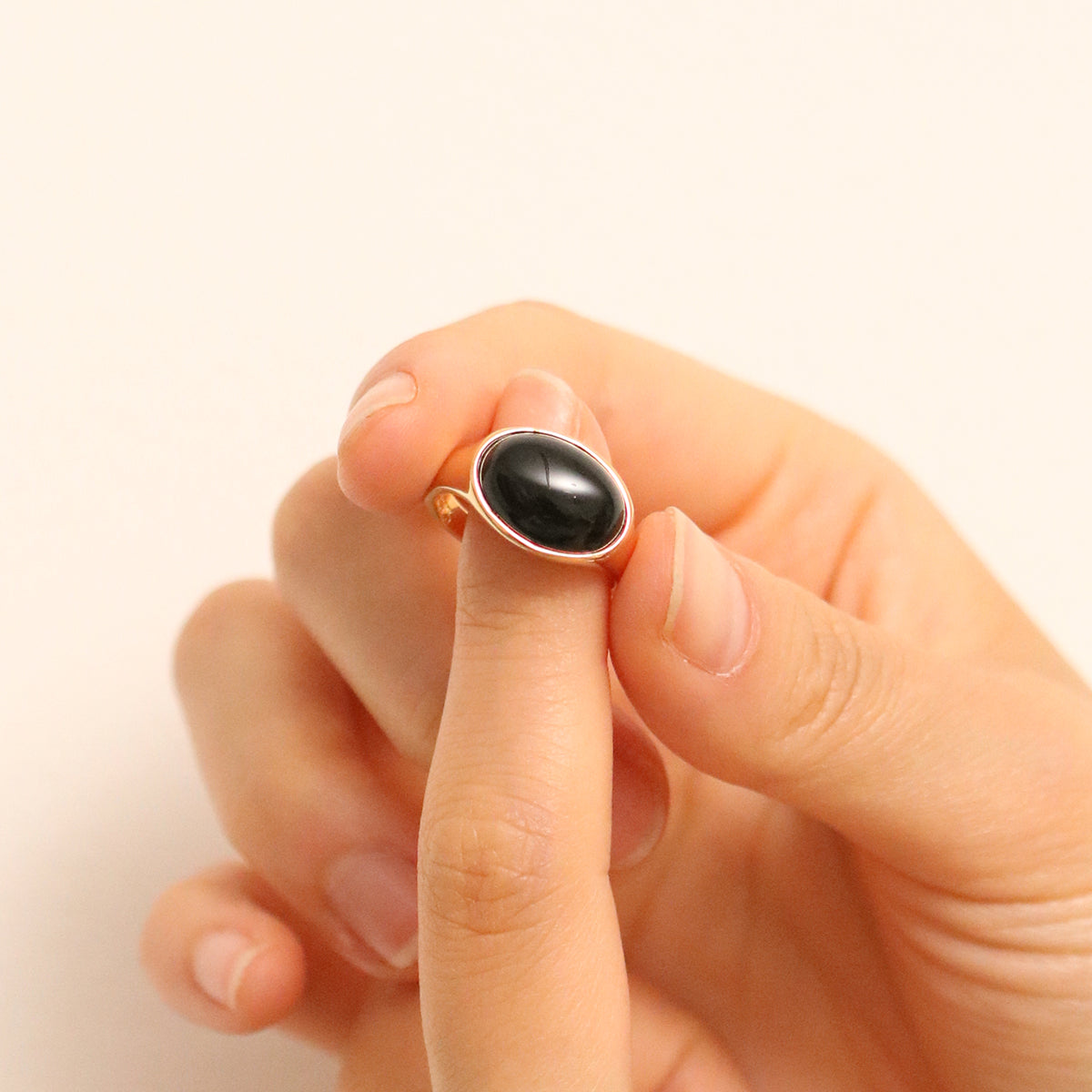 Black onyx ring-2