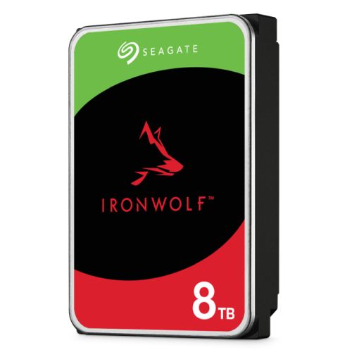 Seagate 3.5", 8TB, SATA3, IronWolf NAS Hard Drive, 5400RPM, 256MB Cache, 8 Drive Bays Supported, OEM-0