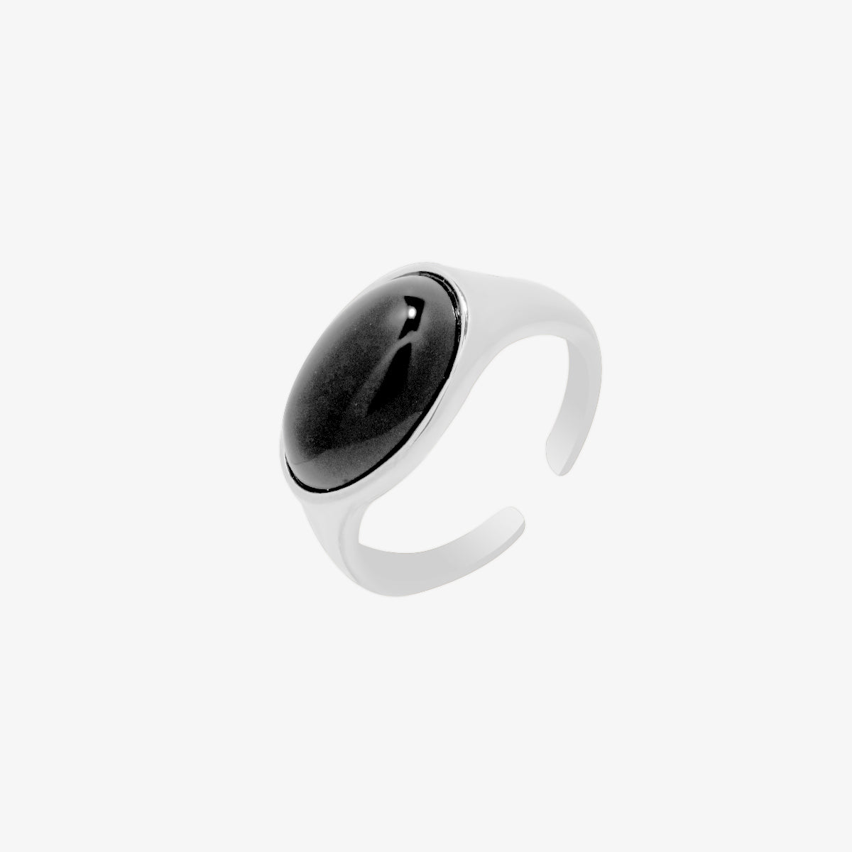 Black onyx ring-0