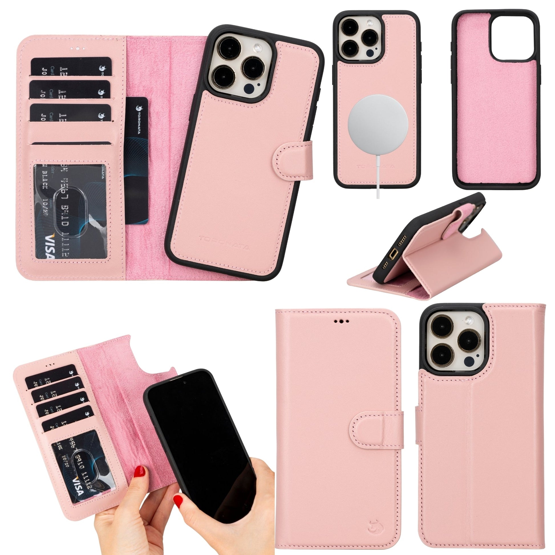 Casper Leather iPhone 14 Pro Max Wallet Case | MagSafe-10