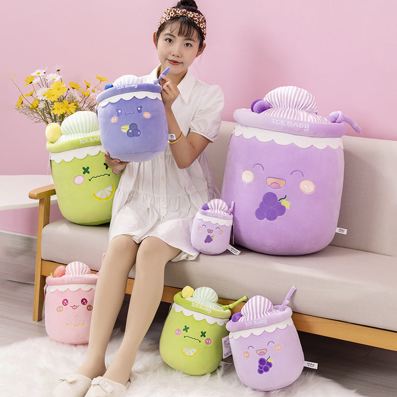Adorable Plush Milk Tea Stuffed Toy-0
