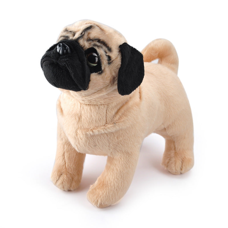 Adorable Plush Pug Simulation Toy-2