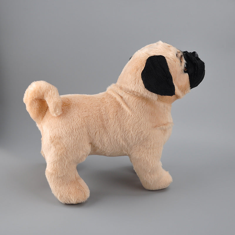 Adorable Plush Pug Simulation Toy-4