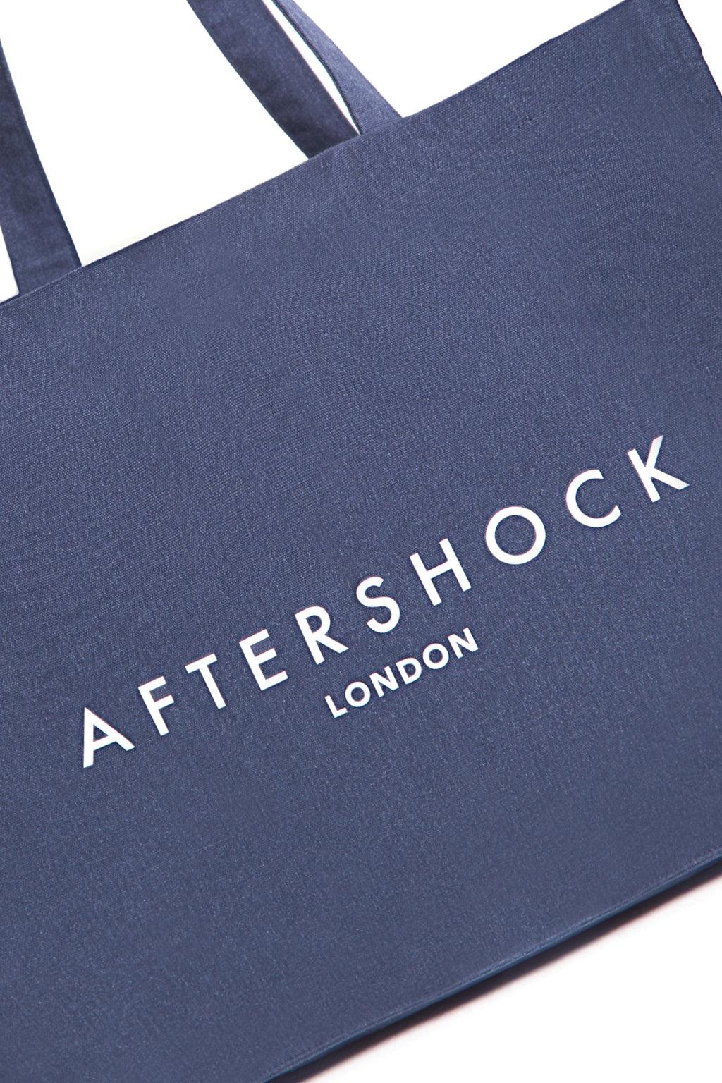 Navy Logo Canvas Tote Bag-3