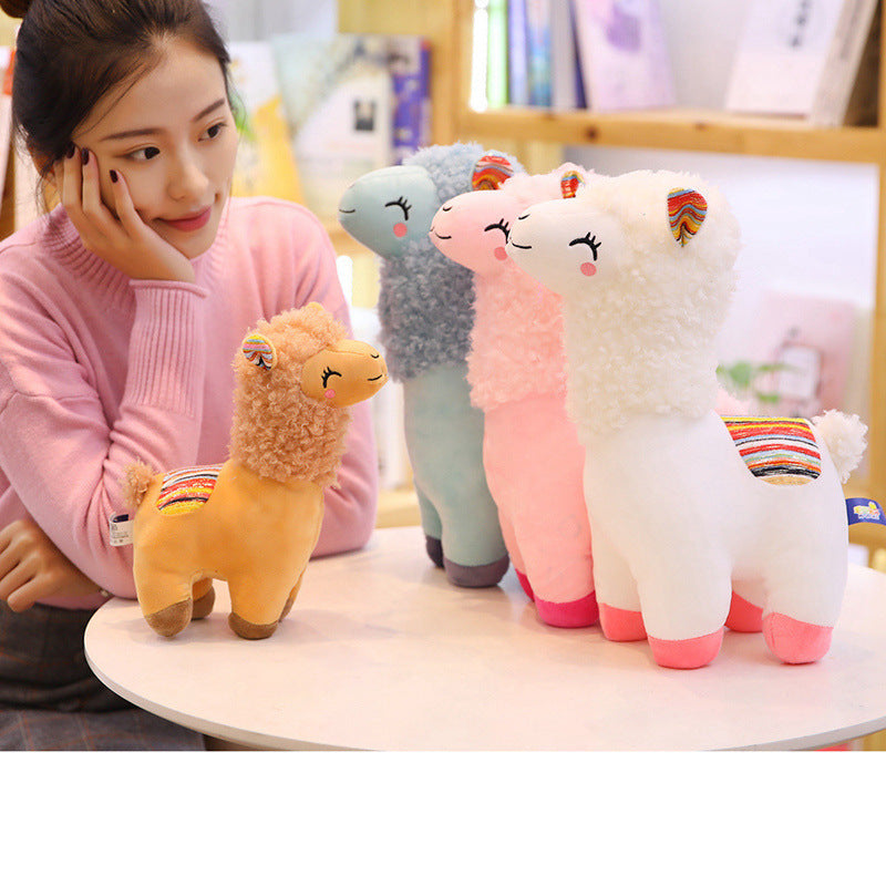 Alpaca Llama Plush Toy Doll Animal Stuffed Animal Dolls-1