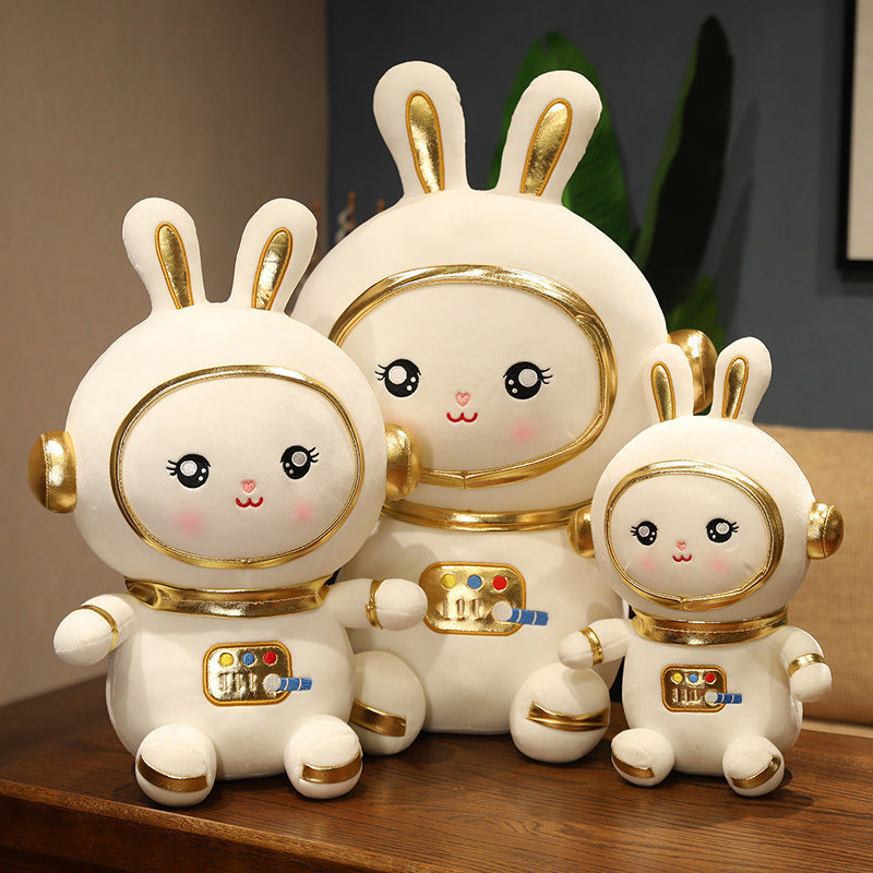Astronaut Series Plush Space Rabbit Action Figures-3