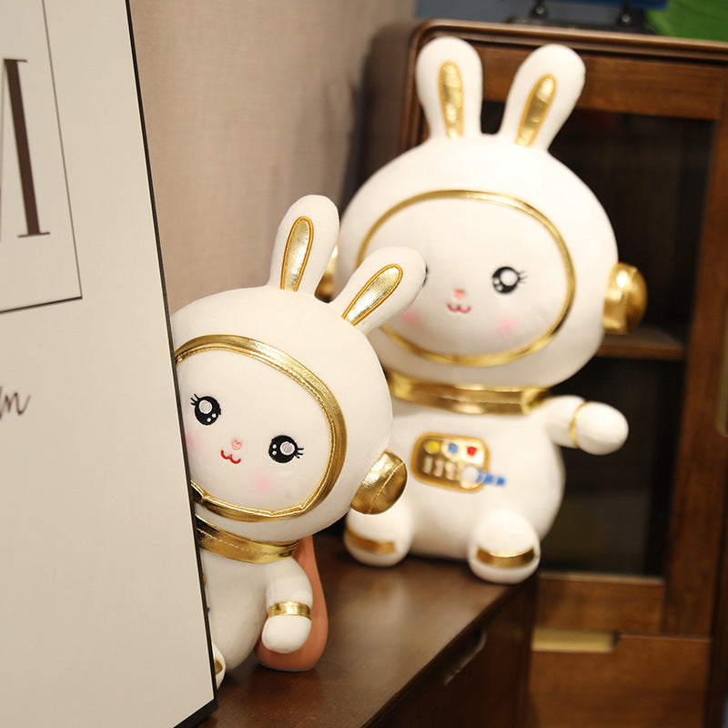 Astronaut Series Plush Space Rabbit Action Figures-4