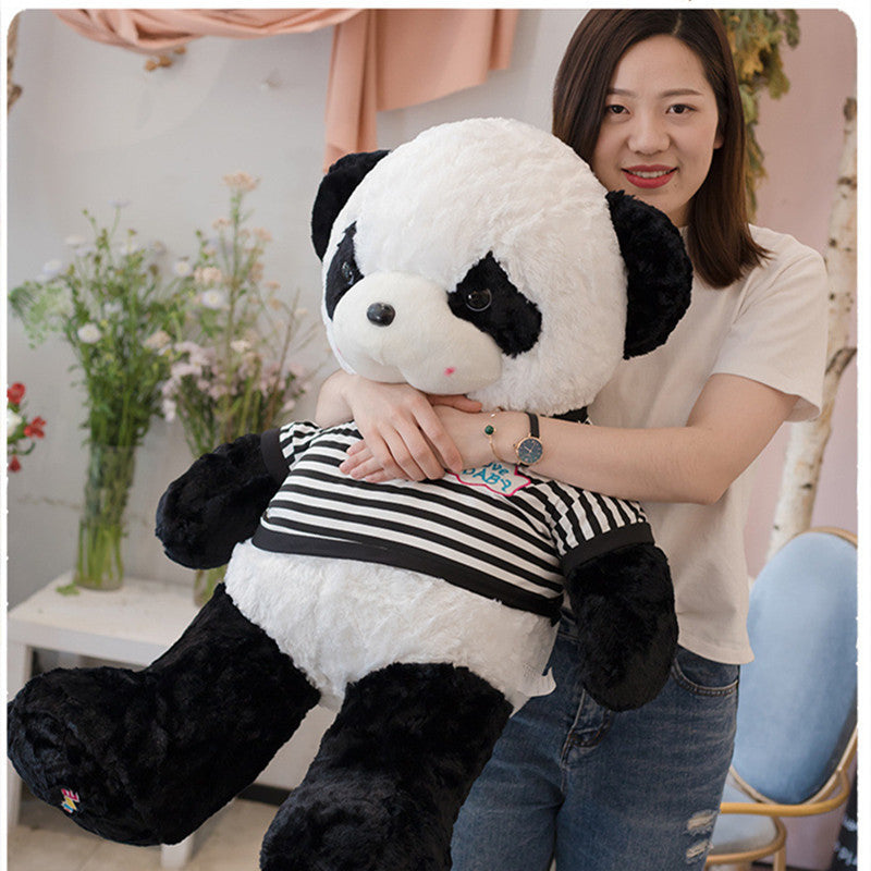 Black & White Panda Plush Toy-0