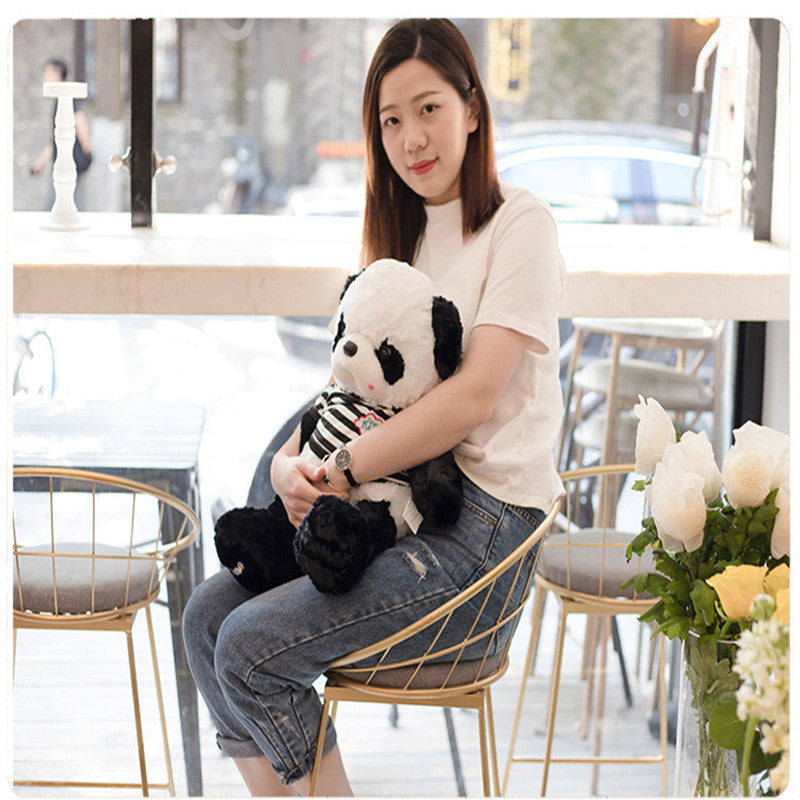 Black & White Panda Plush Toy-3