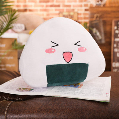 Cartoon Anime Rice Ball Plush Toy-4