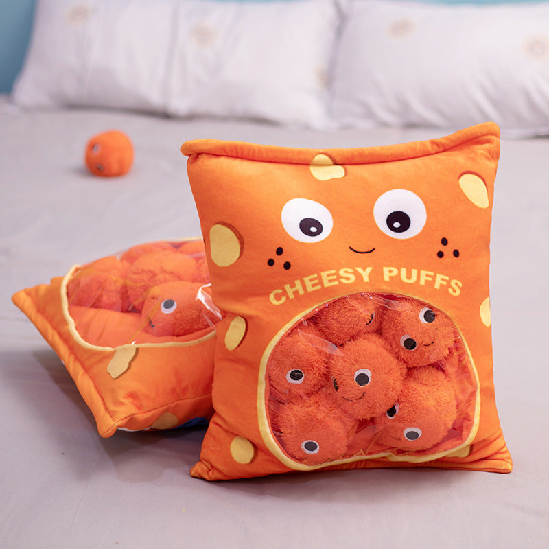 Cuddly Snack-Shaped Plush Figures-0
