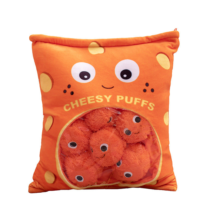 Cuddly Snack-Shaped Plush Figures-4