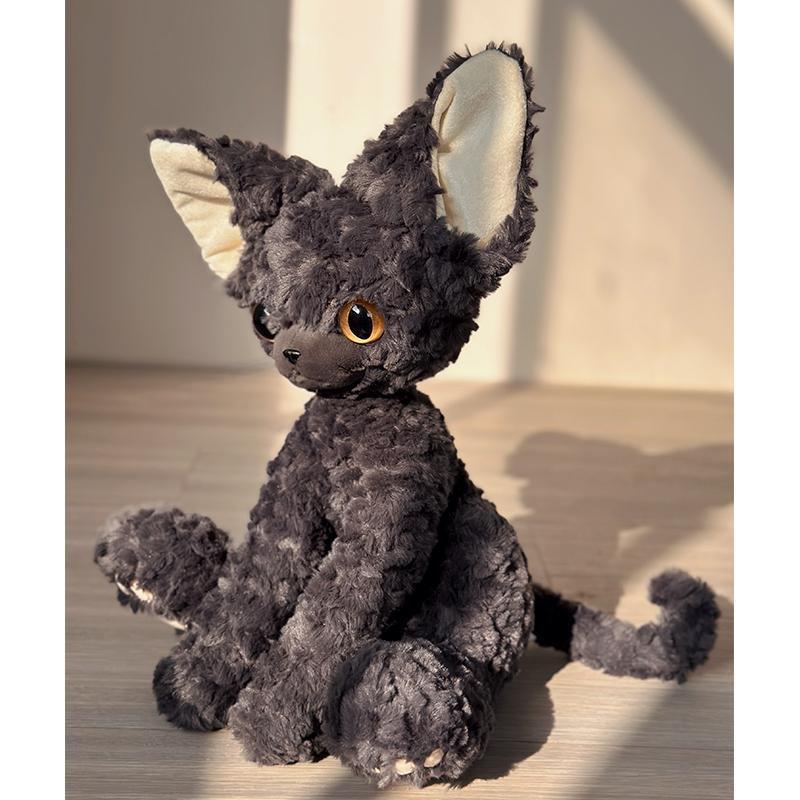 Curly German Cat Plush Toy-4