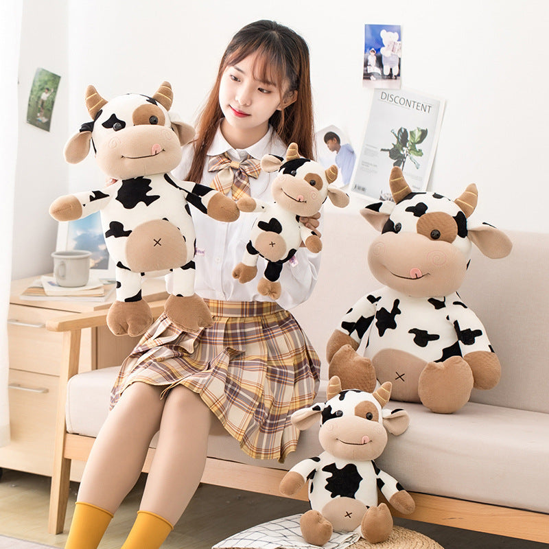 Cute Cow Plush Cuddle Toy-2