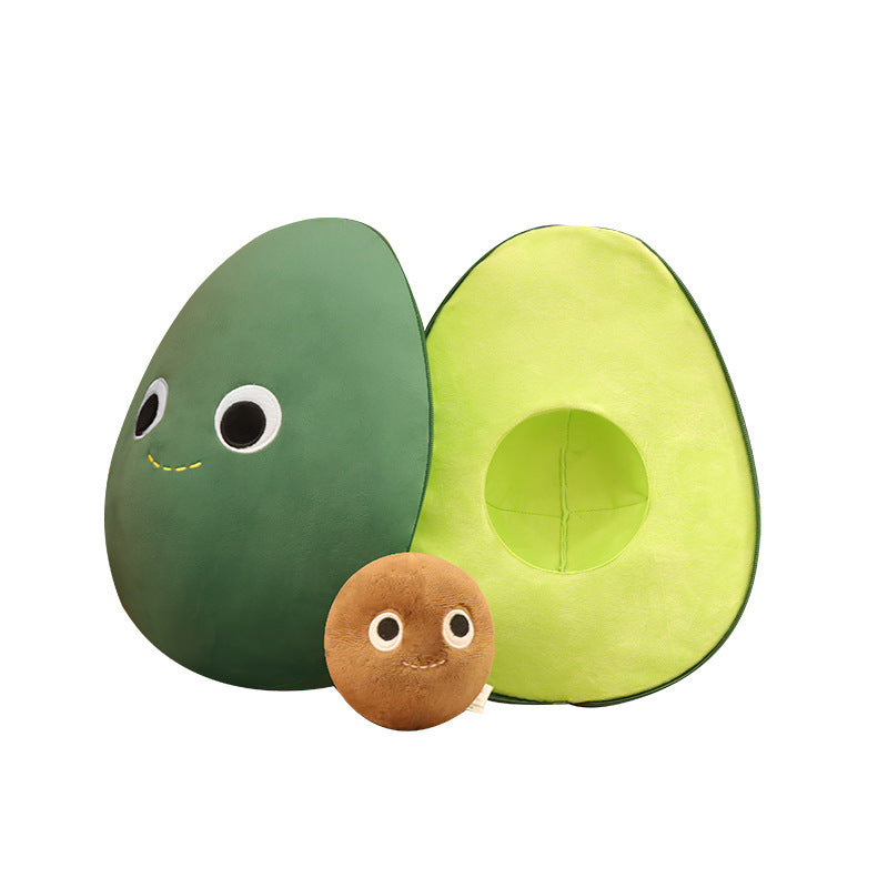 Cute Fruit Avocado Plush Toy-2