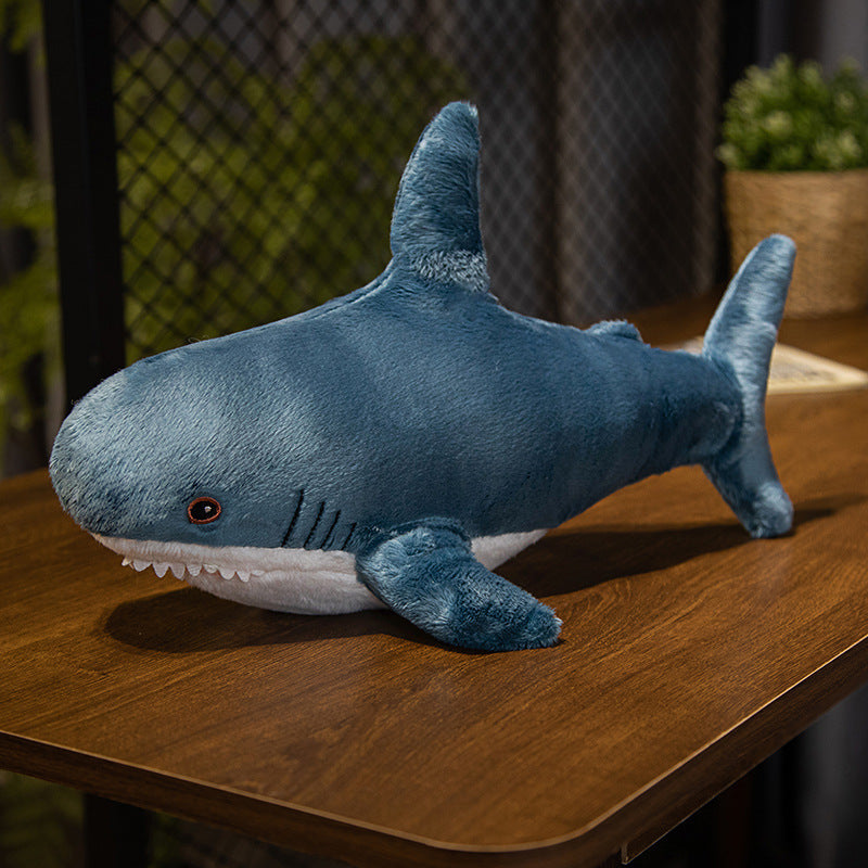 Cute Plush Shark Throw Pillow Toys-1