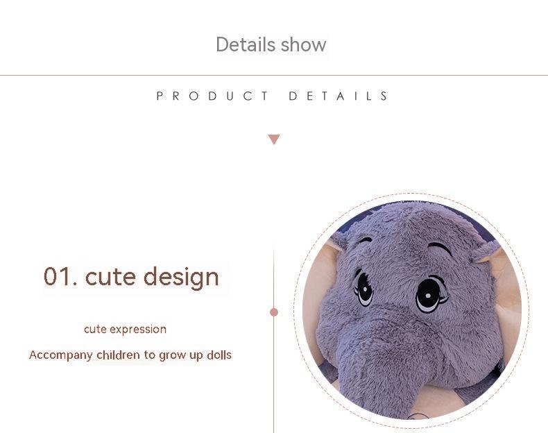 Dreamy Large Elephant Plush Toy-2
