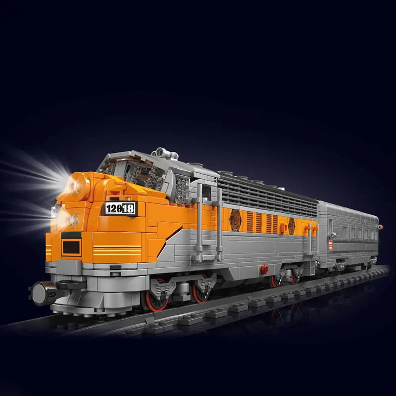 EMD F7 LOCOMOTIVE 1540PCS-2