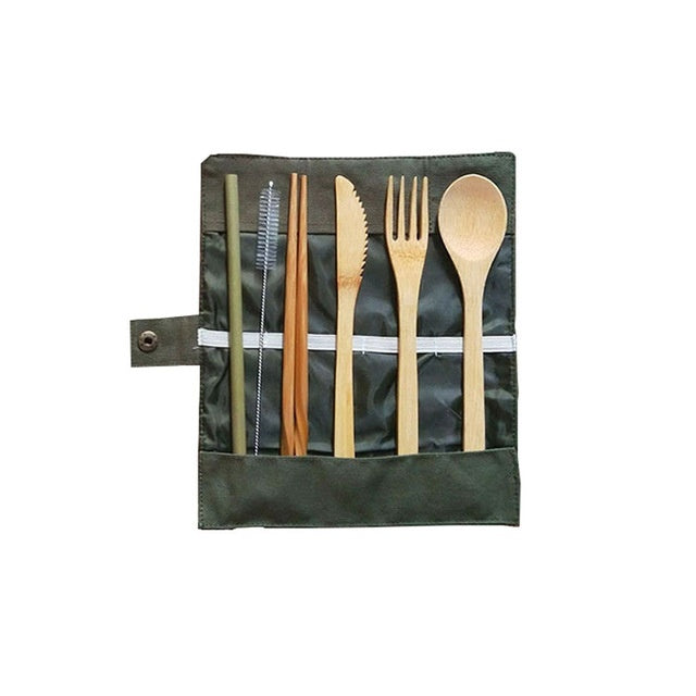 Eco-Friendly Bamboo Cutlery Set-3