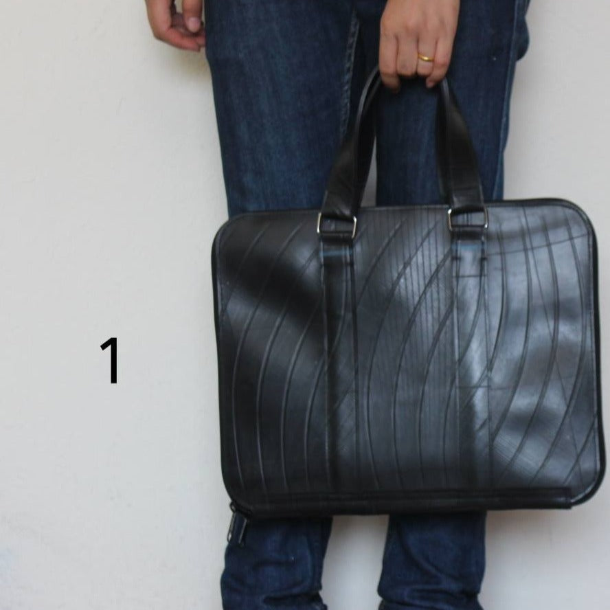 Slimline Inner Tube Padded Vegan Laptop Bag-4