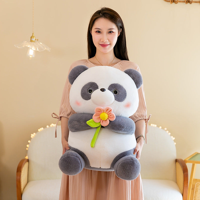 Flower Panda Plush Toy Collection-4
