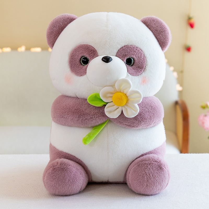 Flower Panda Plush Toy Collection-6