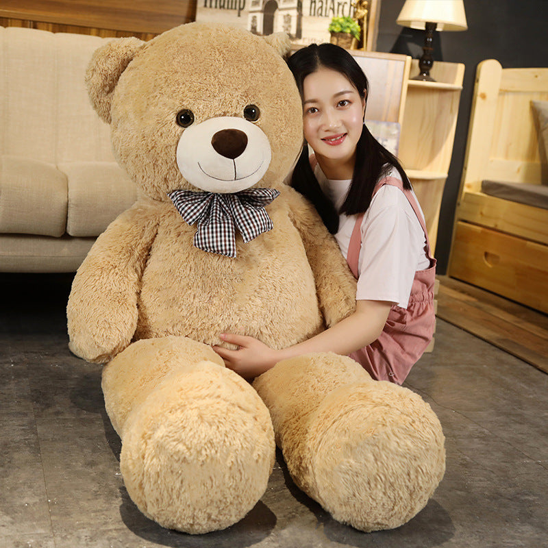 Giant Plush Bear with Bow Tie-2