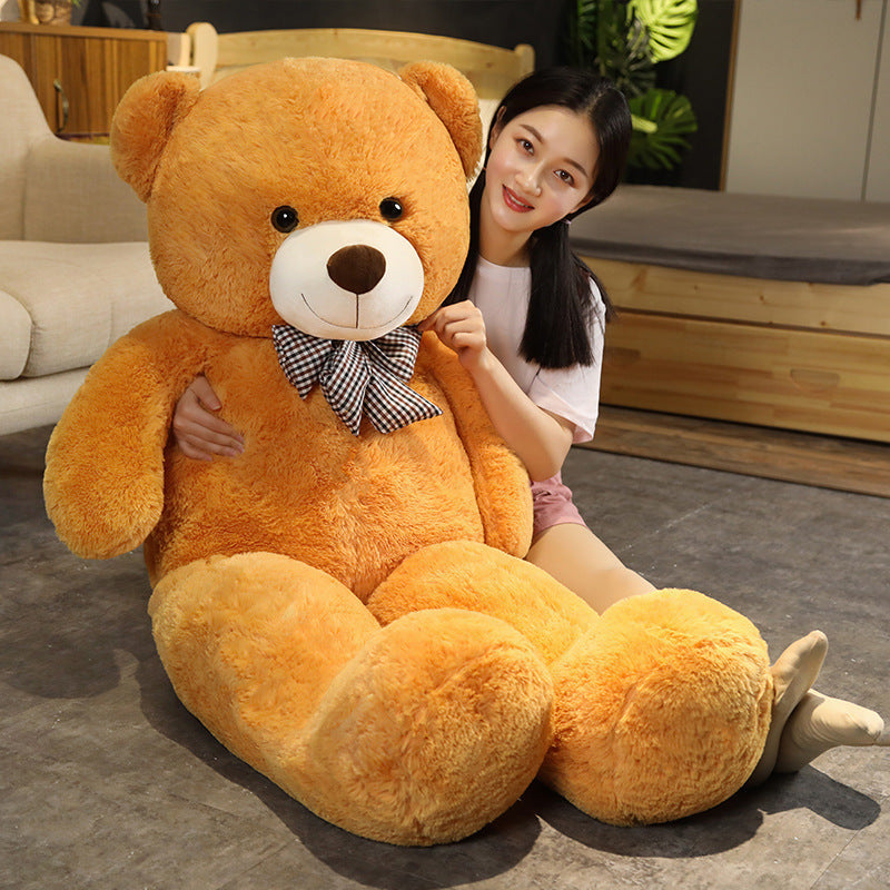 Giant Plush Bear with Bow Tie-3