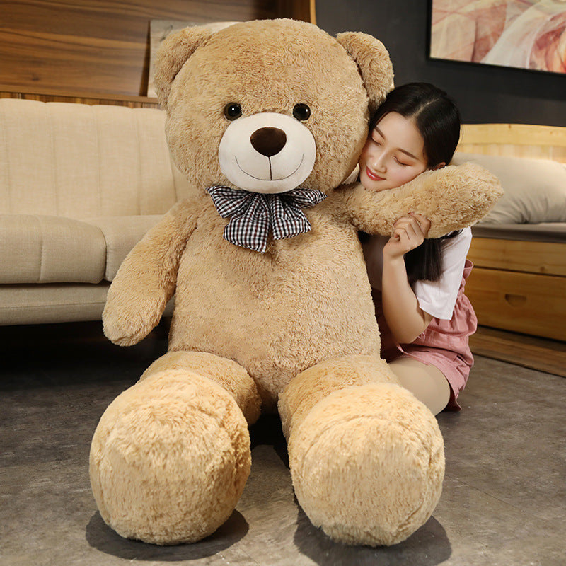 Giant Plush Bear with Bow Tie-4