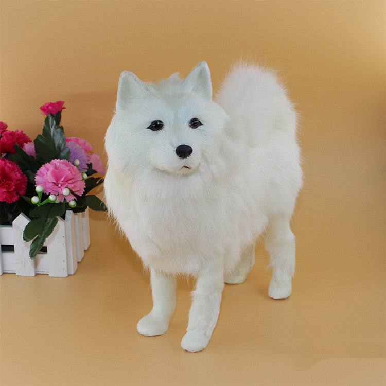 Handmade Samoye Plush Toy-1