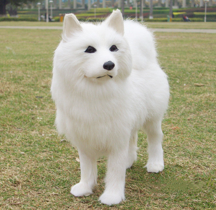 Handmade Samoye Plush Toy-0