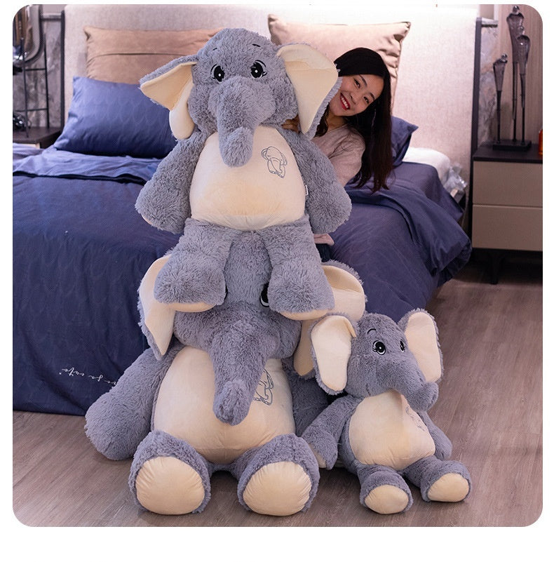 Large Elephant Plush Toy-3