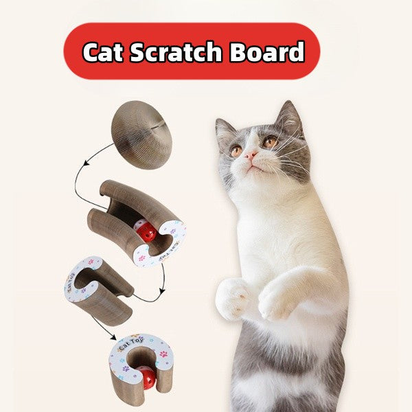 Magic Organ Foldable Cat Scratch Board Toy-0