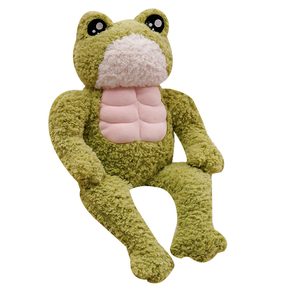 Muscle Frog Plush Toy-3