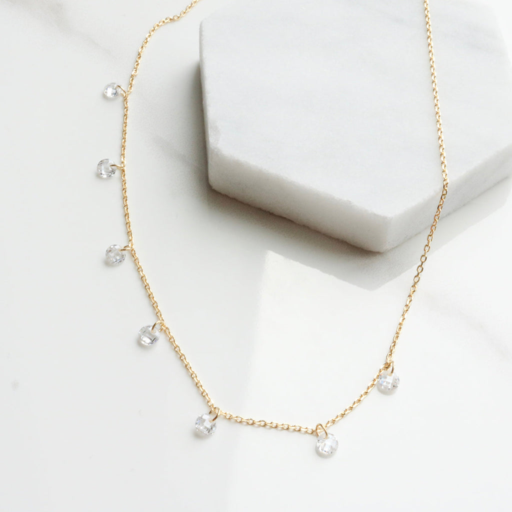 Seven drops necklace-2