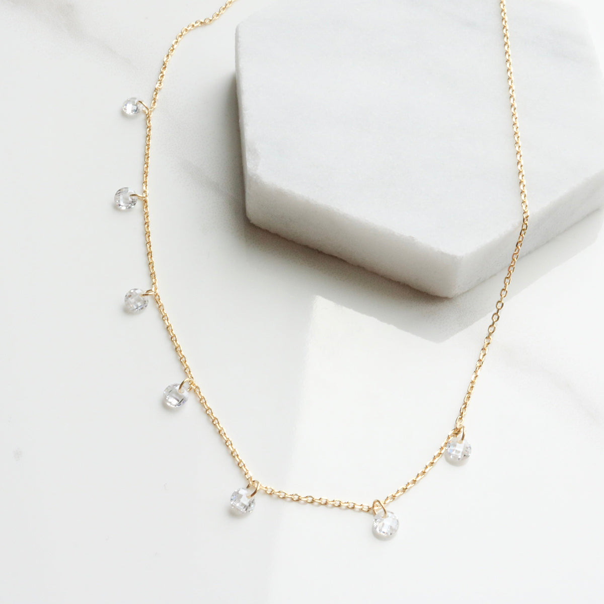 Seven drops necklace-2