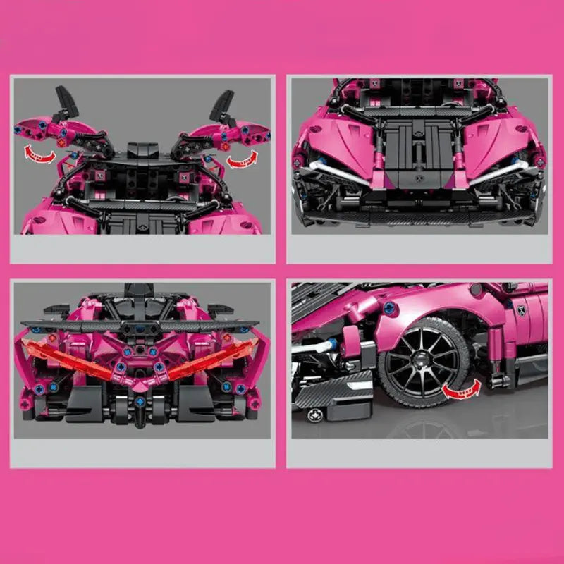 Pink Master of Monaco 1316pcs-3
