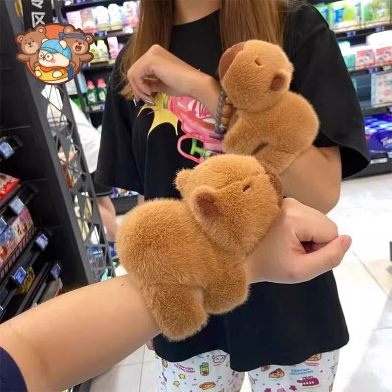 Plush Doll Bracelet with Pendant-0
