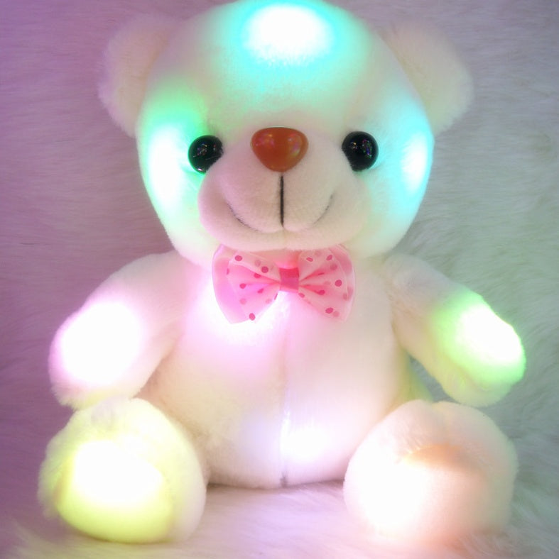 Plush Toy Bear Colorful Glowing Teddy Bear-0