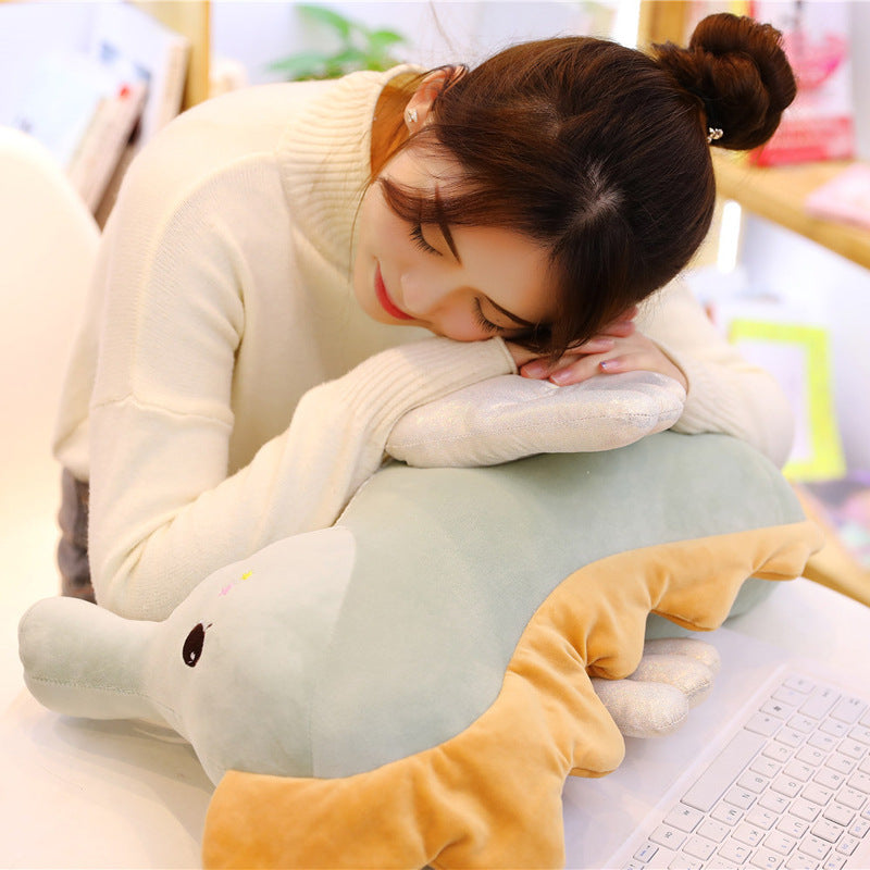 Seahorse Plush Doll Pillow-2