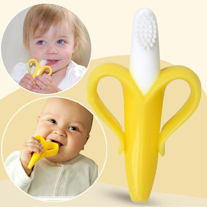Silicon Bebe Banana Teether Toy-0