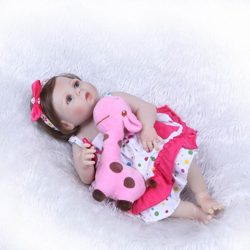 Simulation Baby Toys Cute Female Baby-4