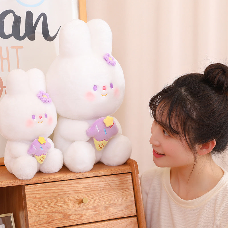 Snuggle Up with Our Adorable Sweet Rabbit Plush Toy Today!-3