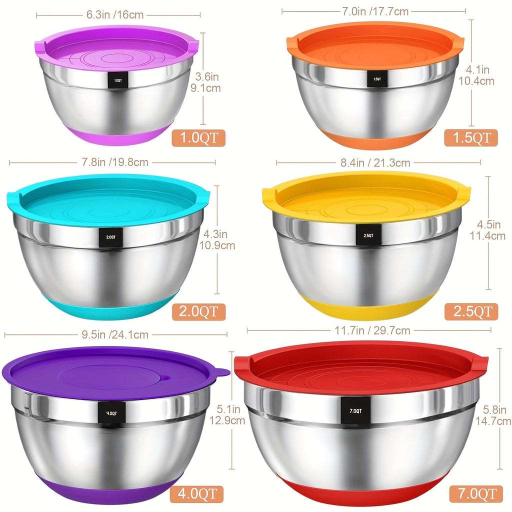 Stainless Steel Mixing Bowls Set-2