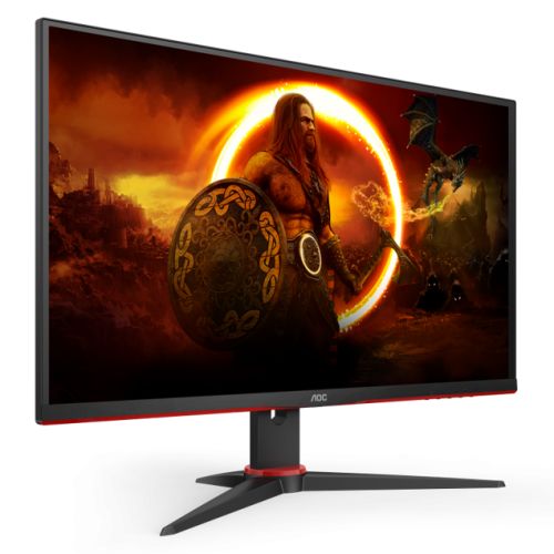 AOC 27" 3-Side Frameless QHD Gaming Monitor (Q27G2E/BK), 2560 x 1440, 1ms, 2 HDMI, DP, 155Hz, Freesync, 6 Game Modes, VESA-0
